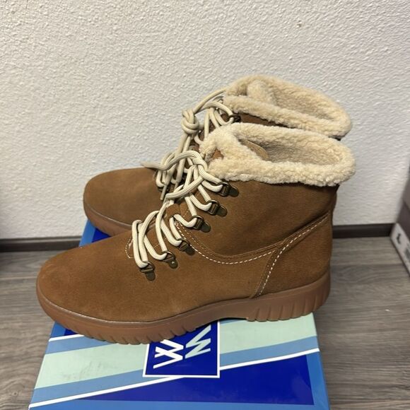 WHITE MOUNTAIN Womens Glory Lace-up Boots - Picture 6 of 6